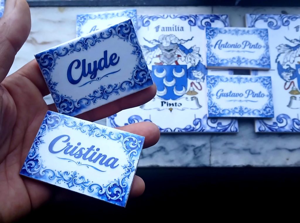 Gravações nos Azulejos