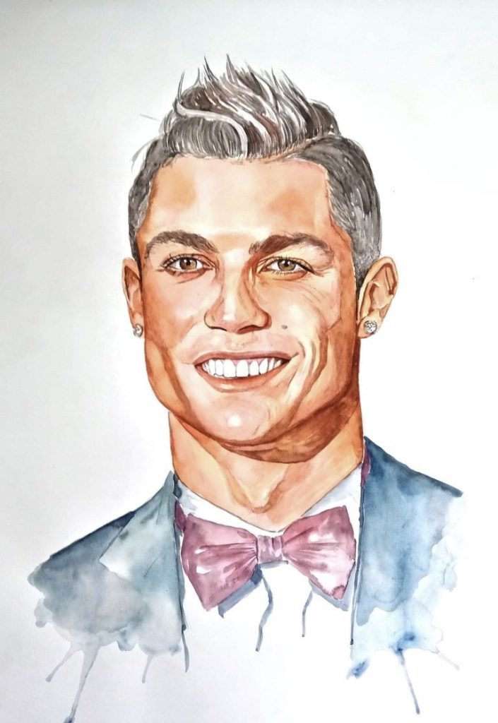 Pinturas e desenhos de retratos