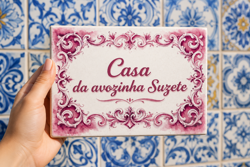 Tradicionais azulejos portugueses